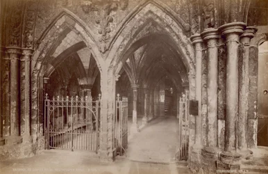 Postkarte von Westminster Abbey