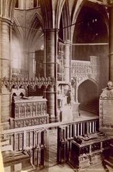 Postkarte von Westminster Abbey