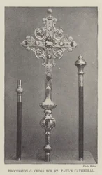 Prozessionskreuz für die St. Pauls Kathedrale