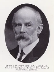 Prominente Männer von London: George W Prothero
