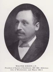 Prominente Männer von London: Walter Emden