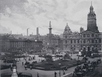 Schottland: Glasgow, George Square