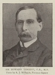 Sir Howard Vincent, CB, MP