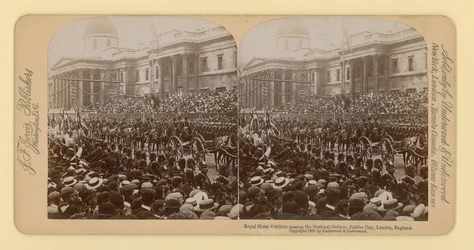 Stereografischer Druck des Diamantjubiläums von Königin Victoria