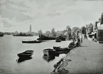 Strand-on-the-Green, Hounslow: Gesamtansicht, 1895