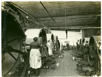 Tapisserie-Druck, Hughes Fabrik Nr. 2, 1923