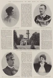 Die Ermordung des Königs von Italien