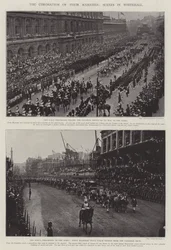 Die Krönung Ihrer Majestäten, Szenen in Whitehall