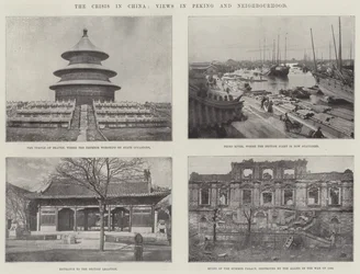 Die Krise in China, Ansichten in Peking und Umgebung