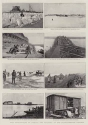 Die Entwicklung Sibiriens, der Bau der Transsibirischen Eisenbahn