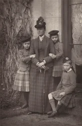 Die Herzogin von Connaught und Familie