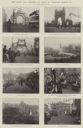Der Herzog und die Herzogin von York in Salford, 25. März