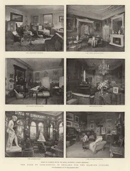 Der Herzog von Sachsen-Coburg in England zum Diamantjubiläum