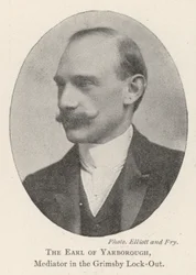 Der Earl of Yarborough, Vermittler im Grimsby-Lockout