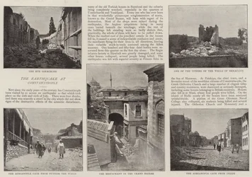 Das Erdbeben in Konstantinopel