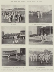 Das Eton und Harrow Cricket-Match in Lords