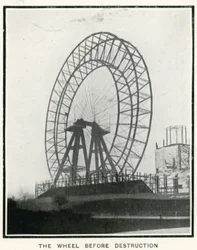 Das Große Rad in Earls Court, London; aus The Sphere, 13. April 1907