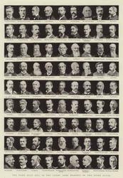 Das Home Rule Bill im Oberhaus, einige Mitglieder des Oberhauses