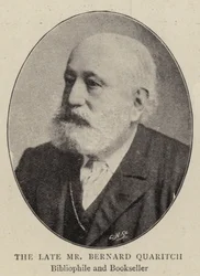 Der verstorbene Mr Bernard Quaritch