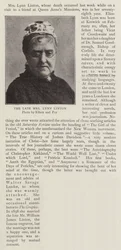 Die verstorbene Mrs. Lynn Linton