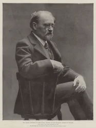 Das neueste Porträt von Emile Zola, Meister der realistischen Schule der Fiktion