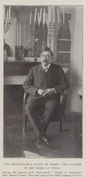 Die Maeterlinck-Stücke in Paris, der Autor in seinem Haus in Passy