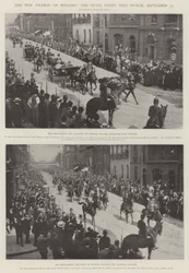 Der neue Vizekönig von Irland, der feierliche Einzug in Dublin, 25. September