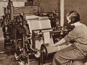 Die Post: Briefmarken drucken