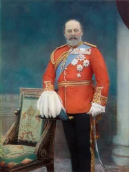 Der Prinz von Wales, zukünftiger König Edward VII