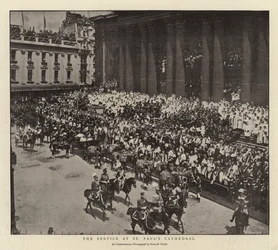 Der Gottesdienst in der St. Pauls Kathedrale