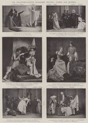 Das Shakspere-Festival in Stratford-on-Avon, Szenen und Spieler