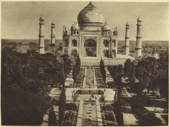 Das Taj Mahal in Agra