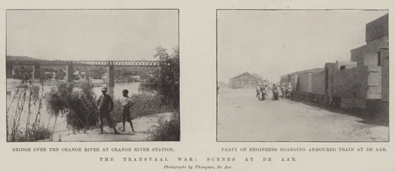Der Transvaal-Krieg, Szenen in De Aar