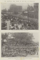 Der Transvaal-Krieg, Szenen am Einsatzort