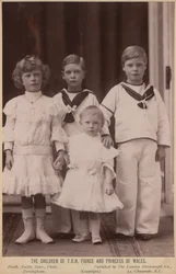 Die Kinder von Albert Edward und Prinzessin Alexandra
