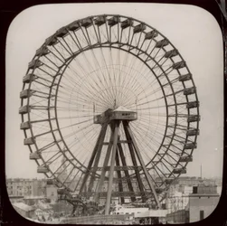 Das große Rad in Earls Court, London