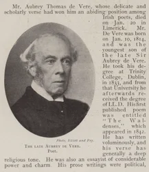 Der verstorbene Aubrey de Vere, Dichter