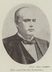 Der verstorbene Colonel Ingersoll