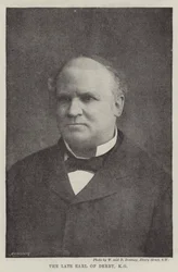 Der verstorbene Earl of Derby, KG
