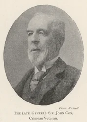 Der verstorbene General Sir John Cox, Krimkriegsveteran