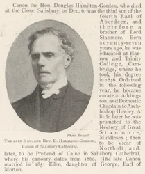 Der verstorbene Ehrenwerte und Hochwürdige D. Hamilton-Gordon, Kanoniker der Kathedrale von Salisbury