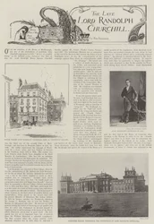 Der verstorbene Lord Randolph Churchill