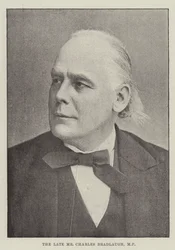 Der verstorbene Herr Charles Bradlaugh, MP