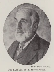 Der verstorbene Mr G A Spottiswoode