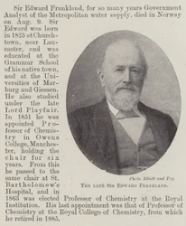 Der verstorbene Sir Edward Frankland