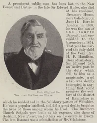Der verstorbene Sir Edward Hulse