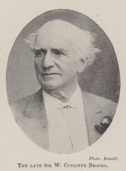 Der verstorbene Sir W Cunliffe Brooks