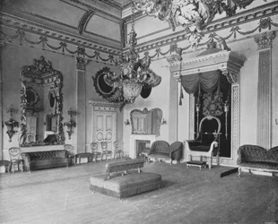 Thronsaal im Schloss Dublin