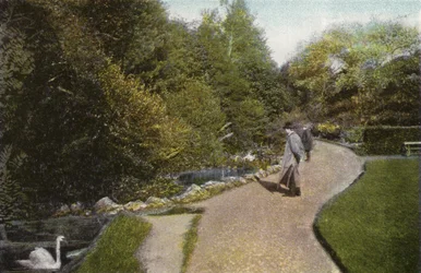 Blick in den Ventnor Park