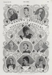 Fortschritt der Frauen im 19. Jahrhundert